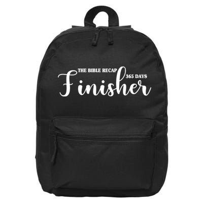 The Bible Recap Finisher 365 Days 16 in Basic Backpack