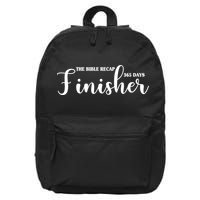 The Bible Recap Finisher 365 Days 16 in Basic Backpack