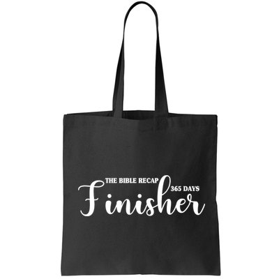 The Bible Recap Finisher 365 Days Bag