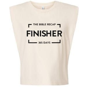 The Bible Recap Finisher 365 Days Garment-Dyed Women's Muscle Tee