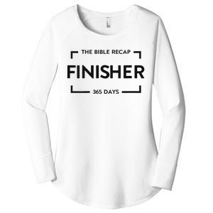 The Bible Recap Finisher 365 Days Women's Perfect Tri Tunic Long Sleeve Shirt