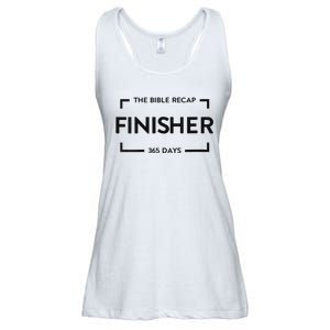 The Bible Recap Finisher 365 Days Ladies Essential Flowy Tank