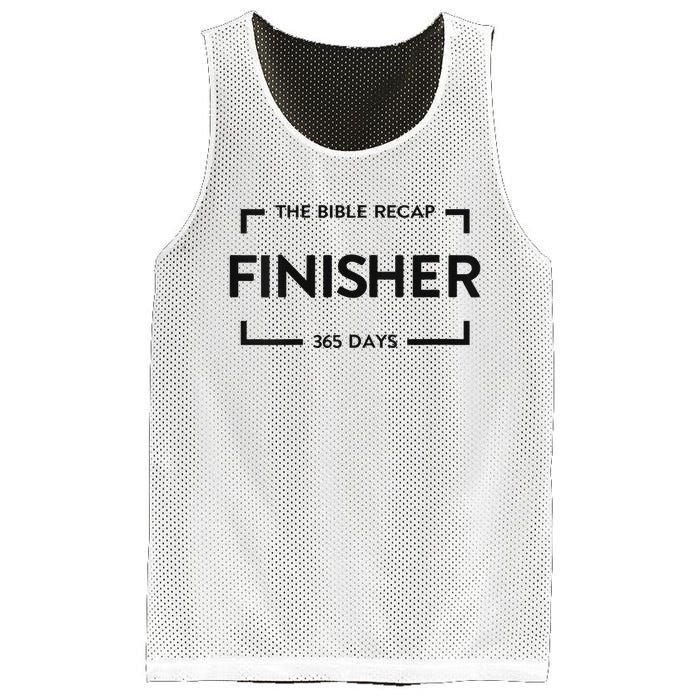 The Bible Recap Finisher 365 Days Mesh Reversible Basketball Jersey Tank