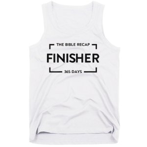 The Bible Recap Finisher 365 Days Tank Top