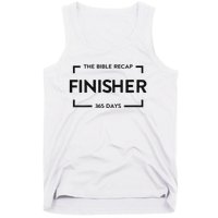 The Bible Recap Finisher 365 Days Tank Top