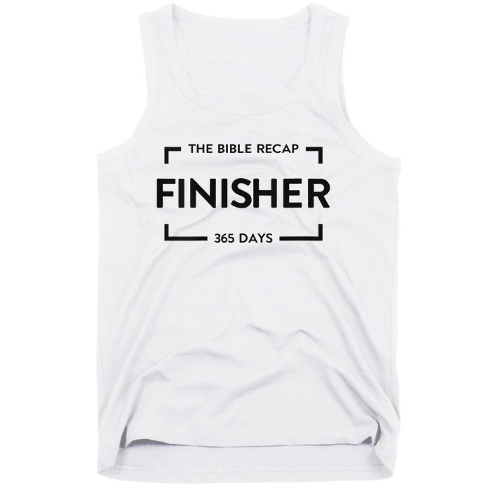 The Bible Recap Finisher 365 Days Tank Top