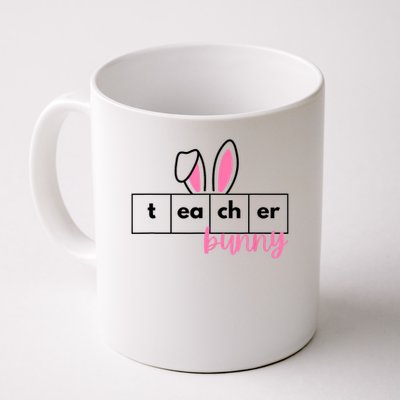 Teacher Bunny Reading Teacher Easter Spring Mug