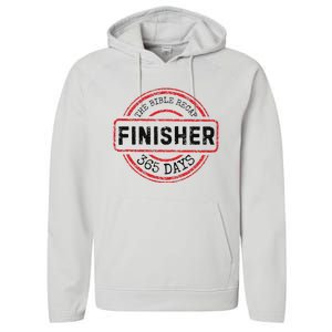 The Bible Recap Finisher 365 Days With Jesus Christian Performance Fleece Hoodie