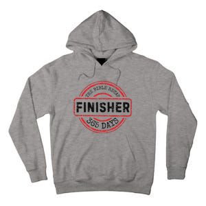 The Bible Recap Finisher 365 Days With Jesus Christian Tall Hoodie