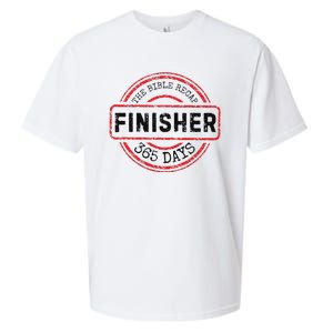 The Bible Recap Finisher 365 Days With Jesus Christian Sueded Cloud Jersey T-Shirt