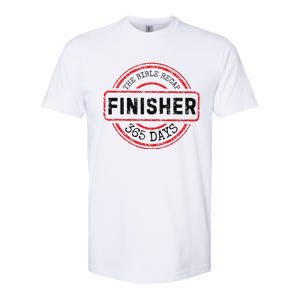 The Bible Recap Finisher 365 Days With Jesus Christian Softstyle CVC T-Shirt