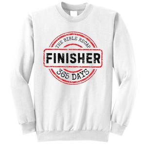 The Bible Recap Finisher 365 Days With Jesus Christian Sweatshirt