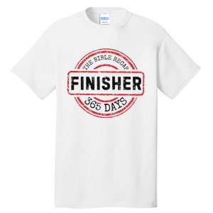 The Bible Recap Finisher 365 Days With Jesus Christian Tall T-Shirt