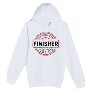 The Bible Recap Finisher 365 Days With Jesus Christian Premium Pullover Hoodie