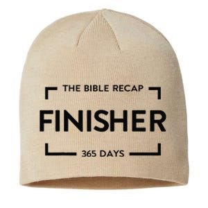 The Bible Recap Finisher 365 Days Sustainable Beanie