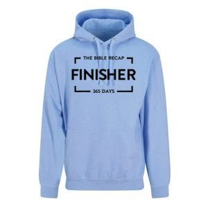 The Bible Recap Finisher 365 Days Unisex Surf Hoodie