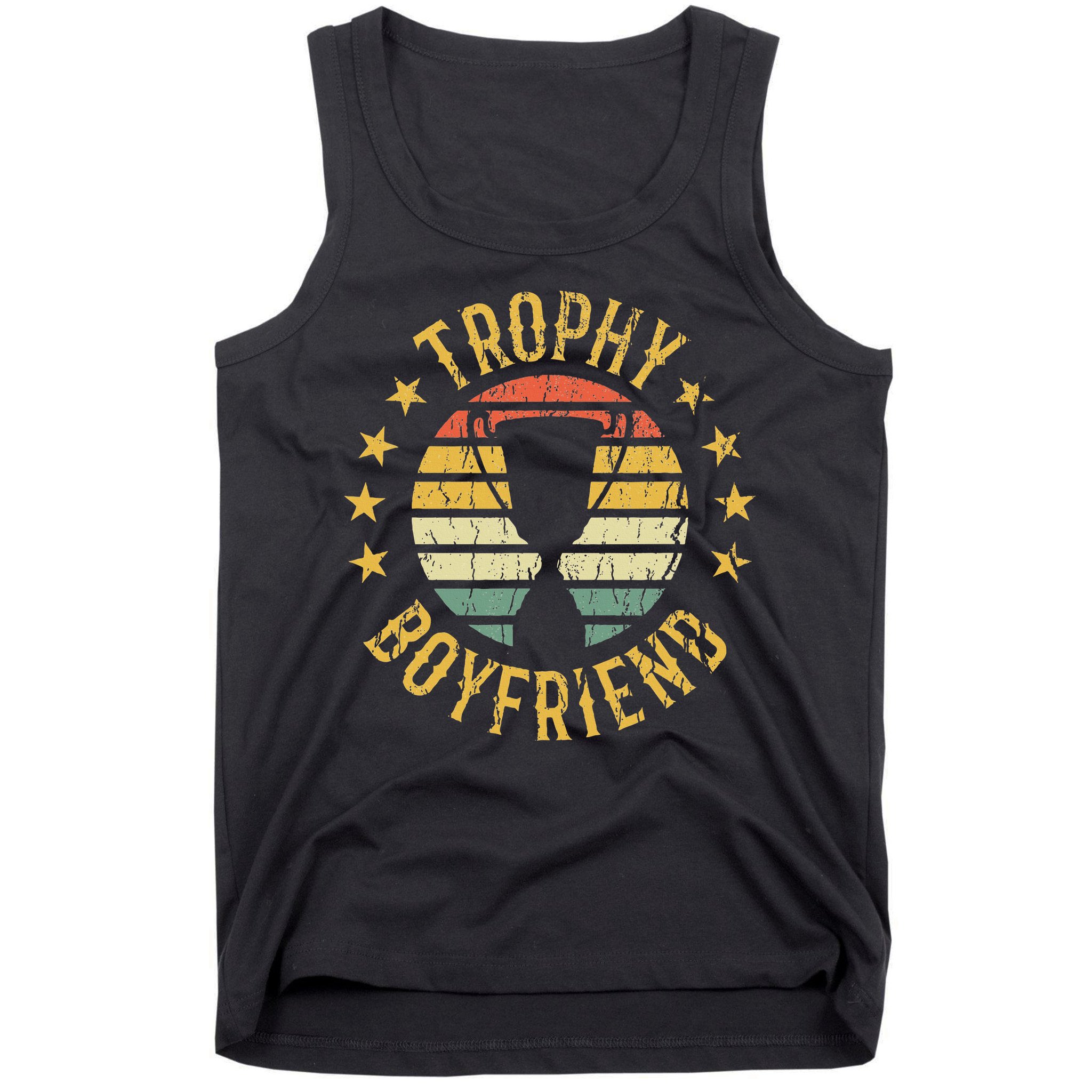 Trophy Boyfriend Retro Clothes Gift For Girlfriend Valentine Tank Top