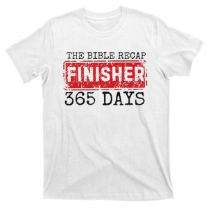 The Bible Recap Finisher 365 Days With Jesus Christian T-Shirt