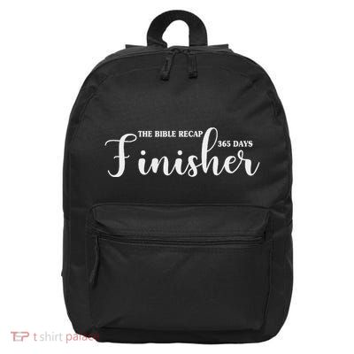 The Bible Recap Finisher 365 Days 16 in Basic Backpack
