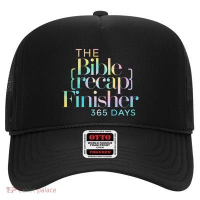 The Bible Recap Finisher 365 Days High Crown Mesh Back Trucker Hat