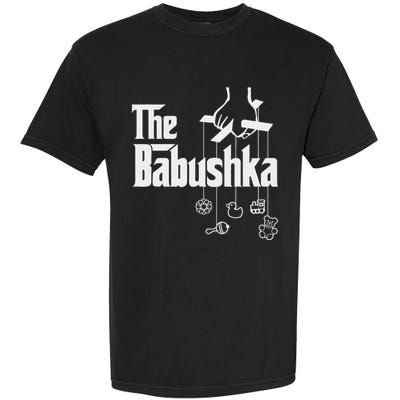 The Babushka! Russian Grandmother Baby Shower Garment-Dyed Heavyweight T-Shirt