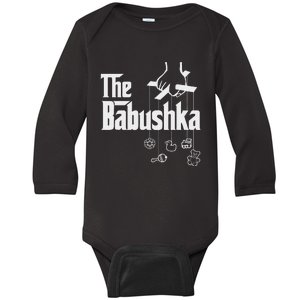 The Babushka! Russian Grandmother Baby Shower Baby Long Sleeve Bodysuit