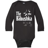 The Babushka! Russian Grandmother Baby Shower Baby Long Sleeve Bodysuit