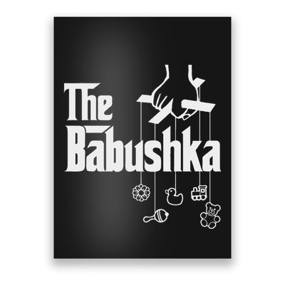 The Babushka! Russian Grandmother Baby Shower Poster