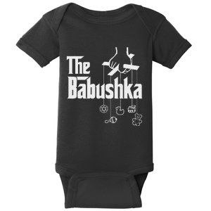 The Babushka! Russian Grandmother Baby Shower Baby Bodysuit