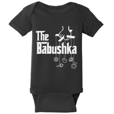 The Babushka! Russian Grandmother Baby Shower Baby Bodysuit