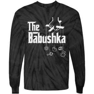 The Babushka! Russian Grandmother Baby Shower Tie-Dye Long Sleeve Shirt