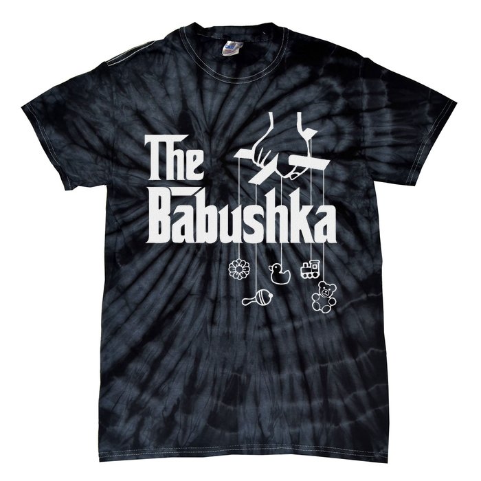 The Babushka! Russian Grandmother Baby Shower Tie-Dye T-Shirt