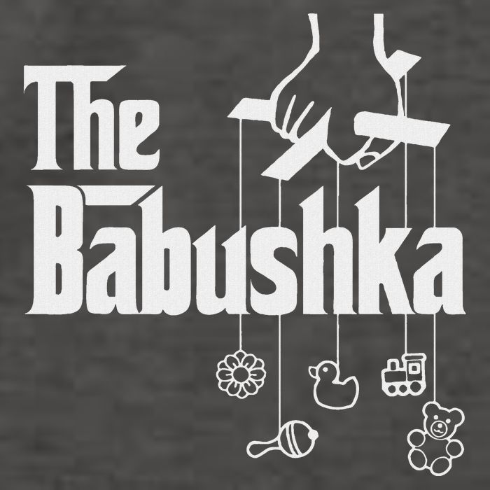 The Babushka! Russian Grandmother Baby Shower Vector Backpack