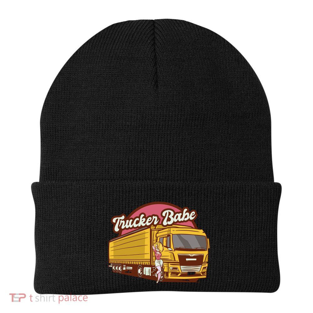 Trucker Babe Retro Beanie