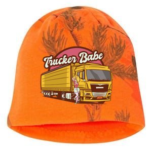 Trucker Babe Retro Kati - Camo Knit Beanie