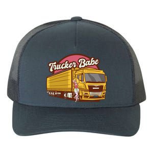 Trucker Babe Retro Yupoong Adult 5-Panel Trucker Hat