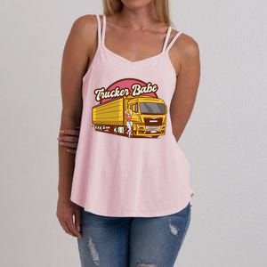 Trucker Babe Retro Women's Strappy Tank