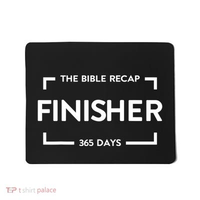 The Bible Recap Finisher 365 Days Mousepad