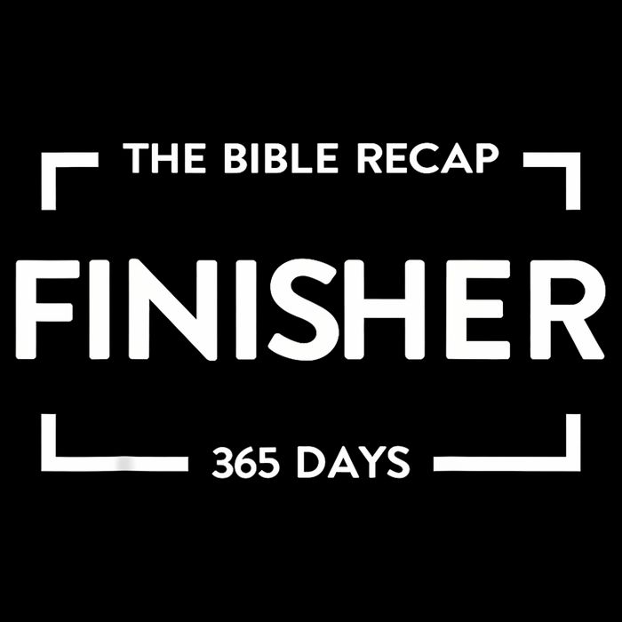 The Bible Recap Finisher 365 Days Flat Bill Trucker Hat