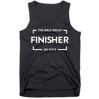 The Bible Recap Finisher 365 Days Tank Top