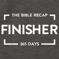 The Bible Recap Finisher 365 Days Vector Backpack