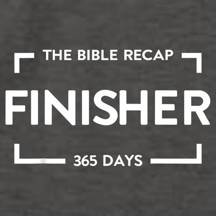 The Bible Recap Finisher 365 Days Vector Backpack