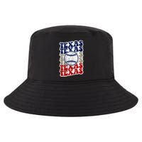 Texas Baseball Retro Sport Cool Comfort Performance Bucket Hat