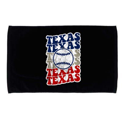 Texas Baseball Retro Sport Microfiber Hand Towel