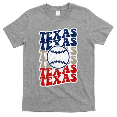 Texas Baseball Retro Sport T-Shirt
