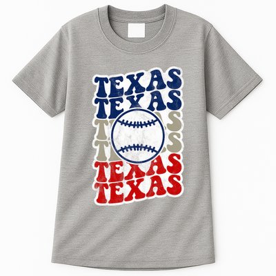 Texas Baseball Retro Sport Tall T-Shirt