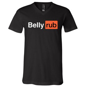 Takkun Belly Rub V-Neck T-Shirt