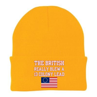 The British Really Blew A Thirteen Colony Lead Knit Cap Winter Beanie