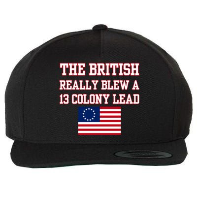 The British Really Blew A Thirteen Colony Lead Wool Snapback Cap