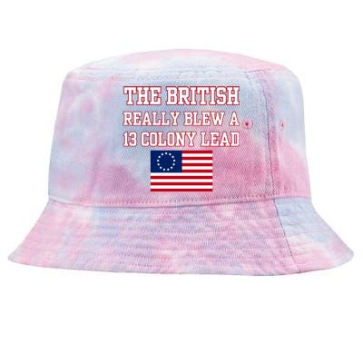 The British Really Blew A Thirteen Colony Lead Tie-Dyed Bucket Hat